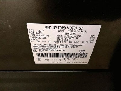 2018 Ford Explorer XLT