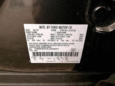 2020 Ford Explorer ST