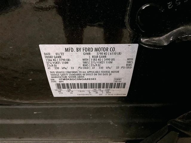 2022 Ford Explorer ST