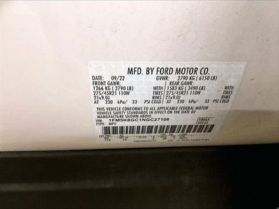 2022 Ford Explorer ST