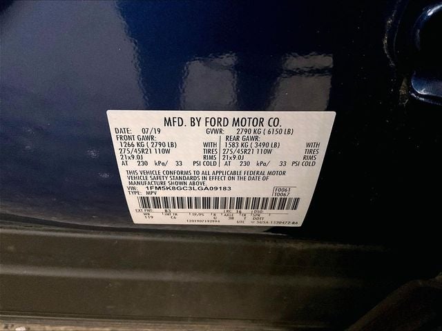 2020 Ford Explorer ST