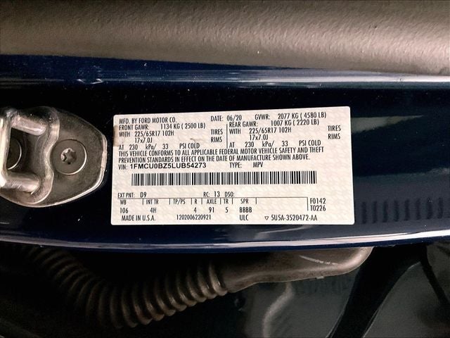 2020 Ford Escape Hybrid SE Sport