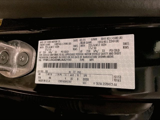 2021 Ford Escape SE