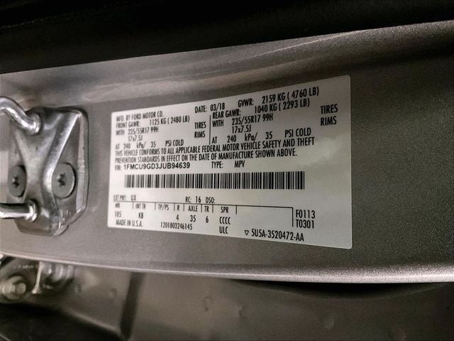 2018 Ford Escape SE