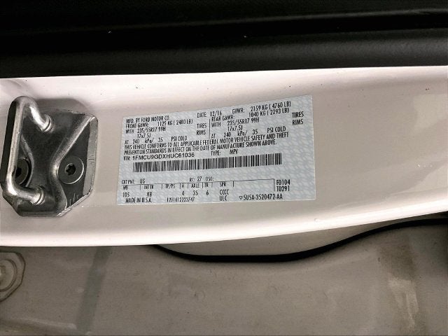 2017 Ford Escape SE