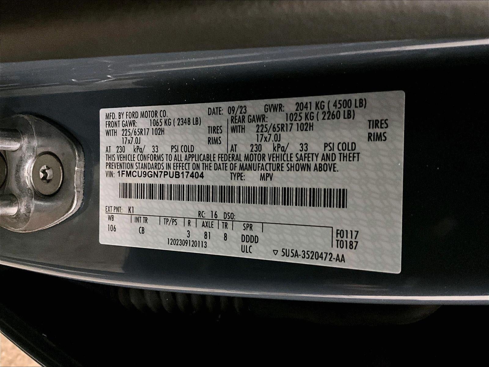 2023 Ford Escape Active