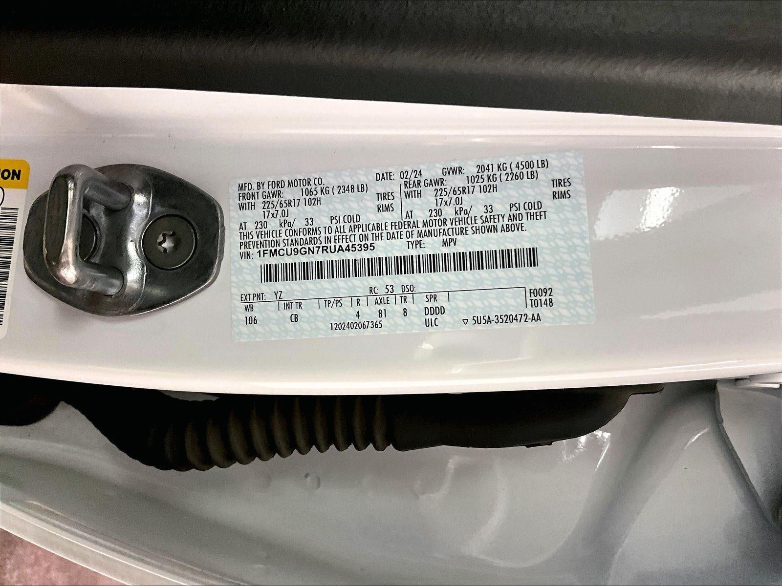 2024 Ford Escape Active