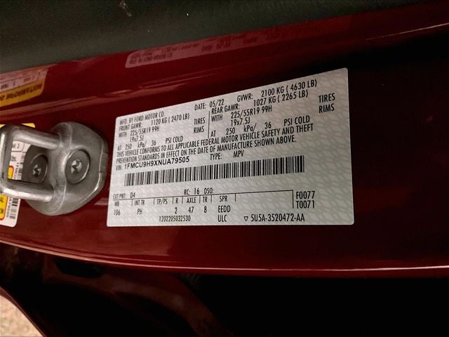 2022 Ford Escape SEL