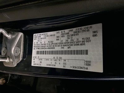 2018 Ford Escape SEL