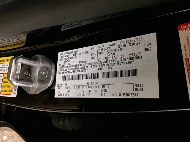 2020 Ford Escape Titanium