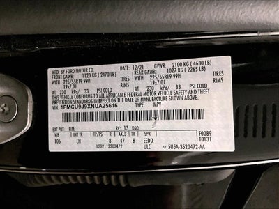 2022 Ford Escape Titanium