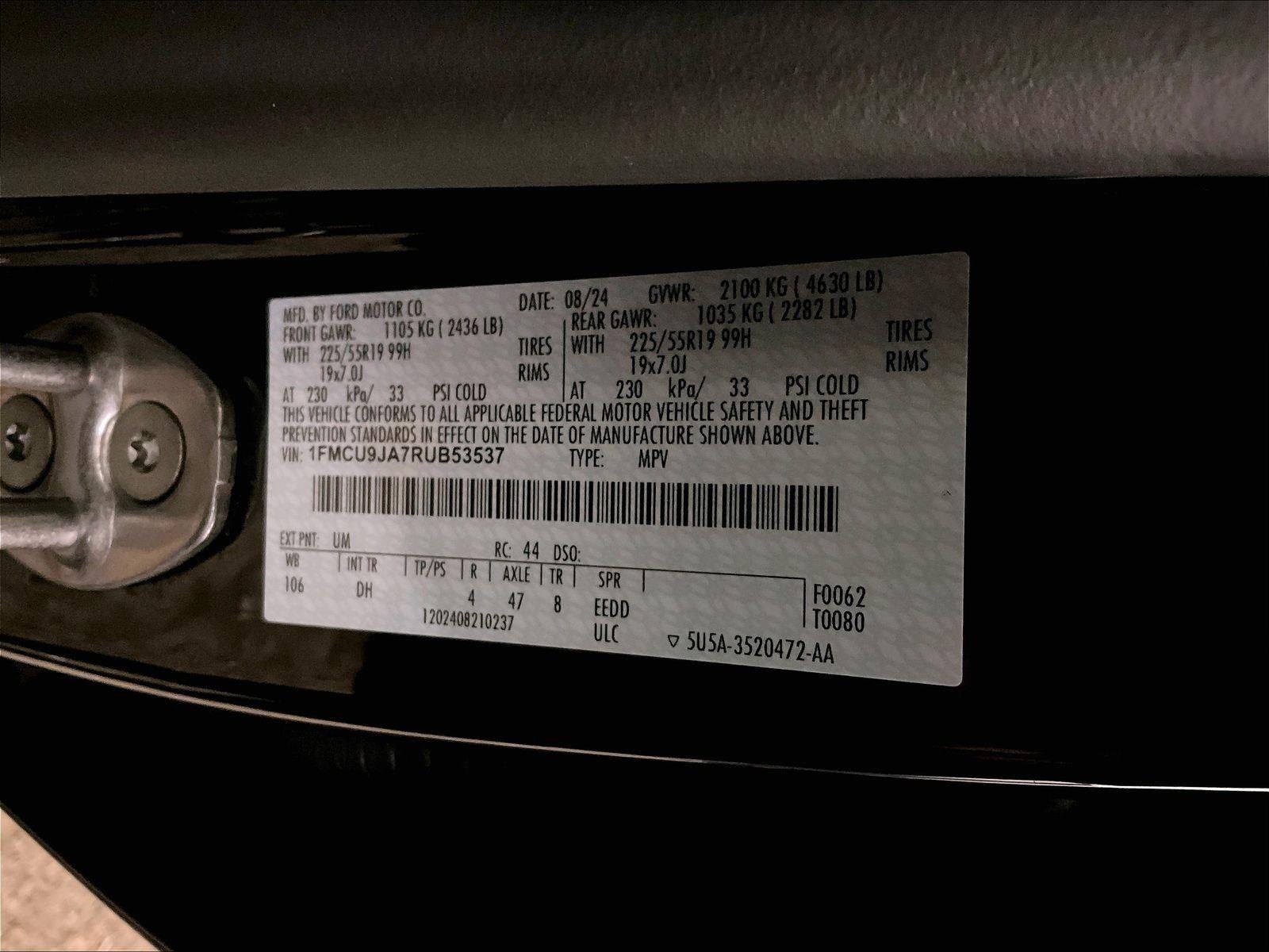2024 Ford Escape Platinum
