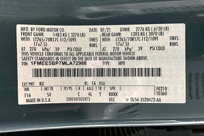 2021 Ford Bronco Black Diamond