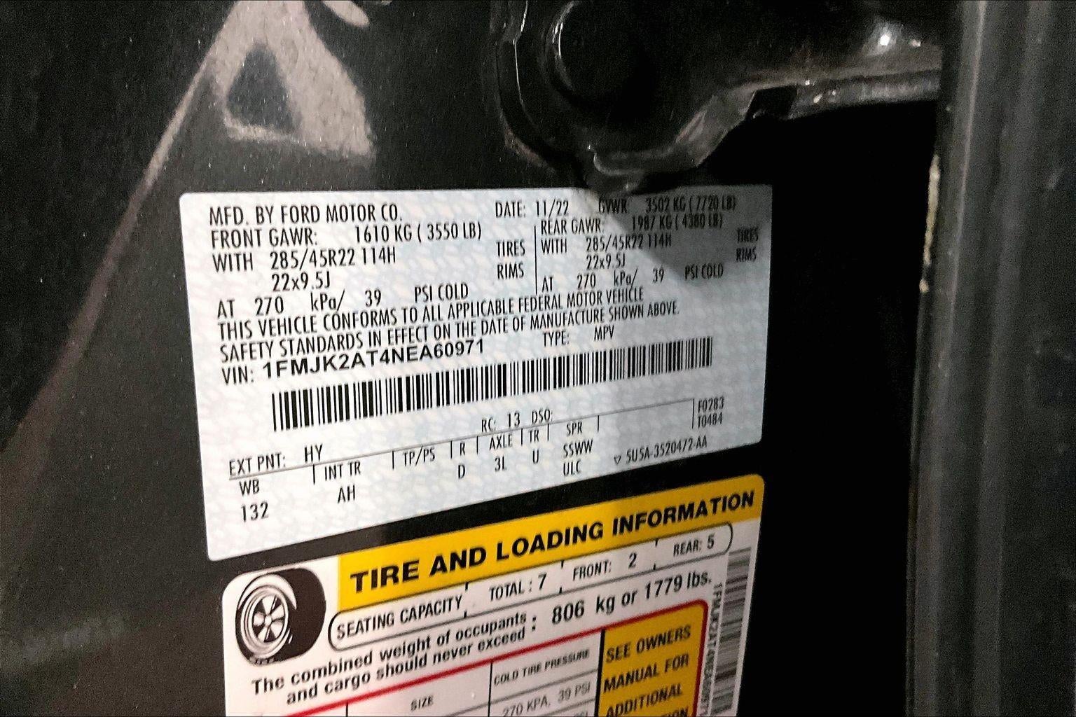 2022 Ford Expedition Max Limited