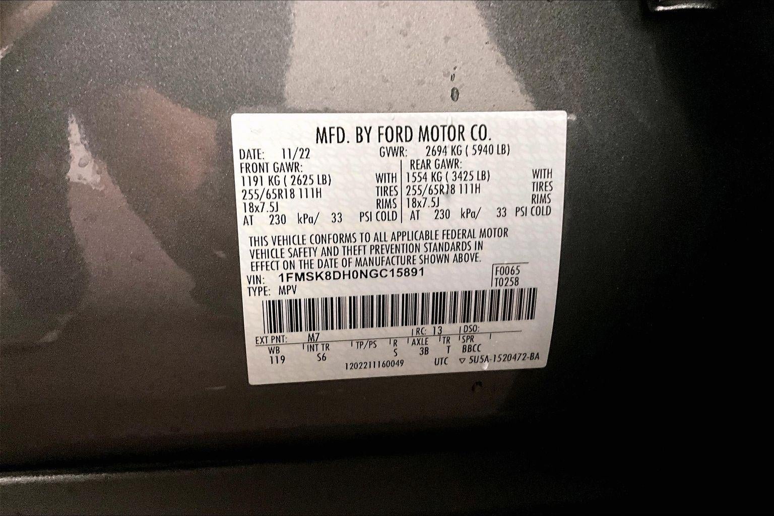 2022 Ford Explorer XLT