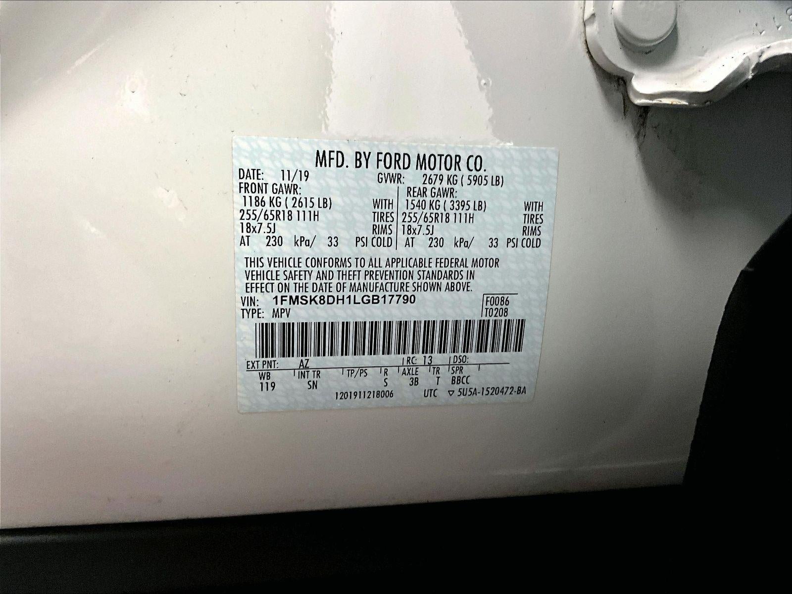 2020 Ford Explorer XLT