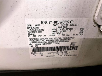 2022 Ford Explorer XLT