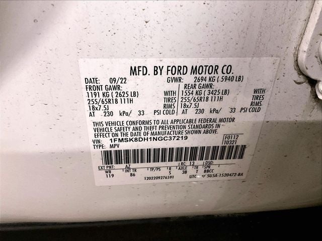 2022 Ford Explorer XLT
