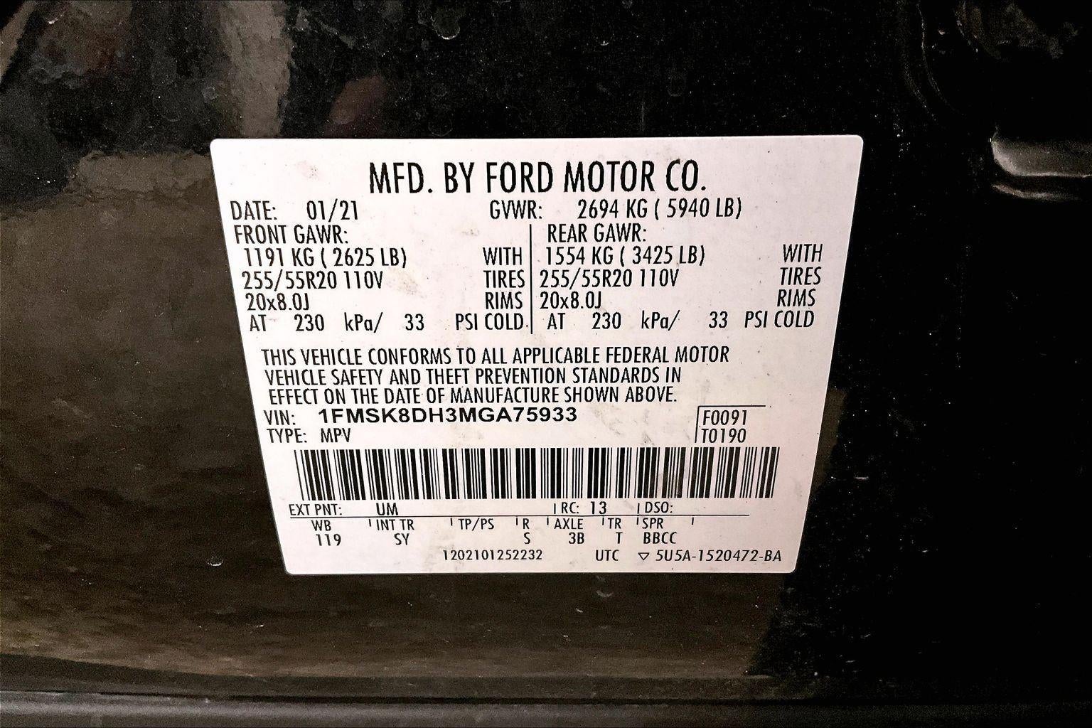 2021 Ford Explorer XLT