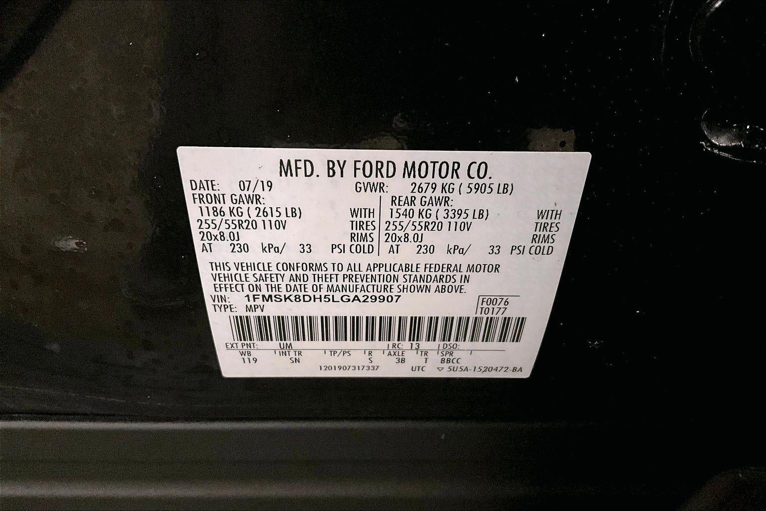 2020 Ford Explorer XLT