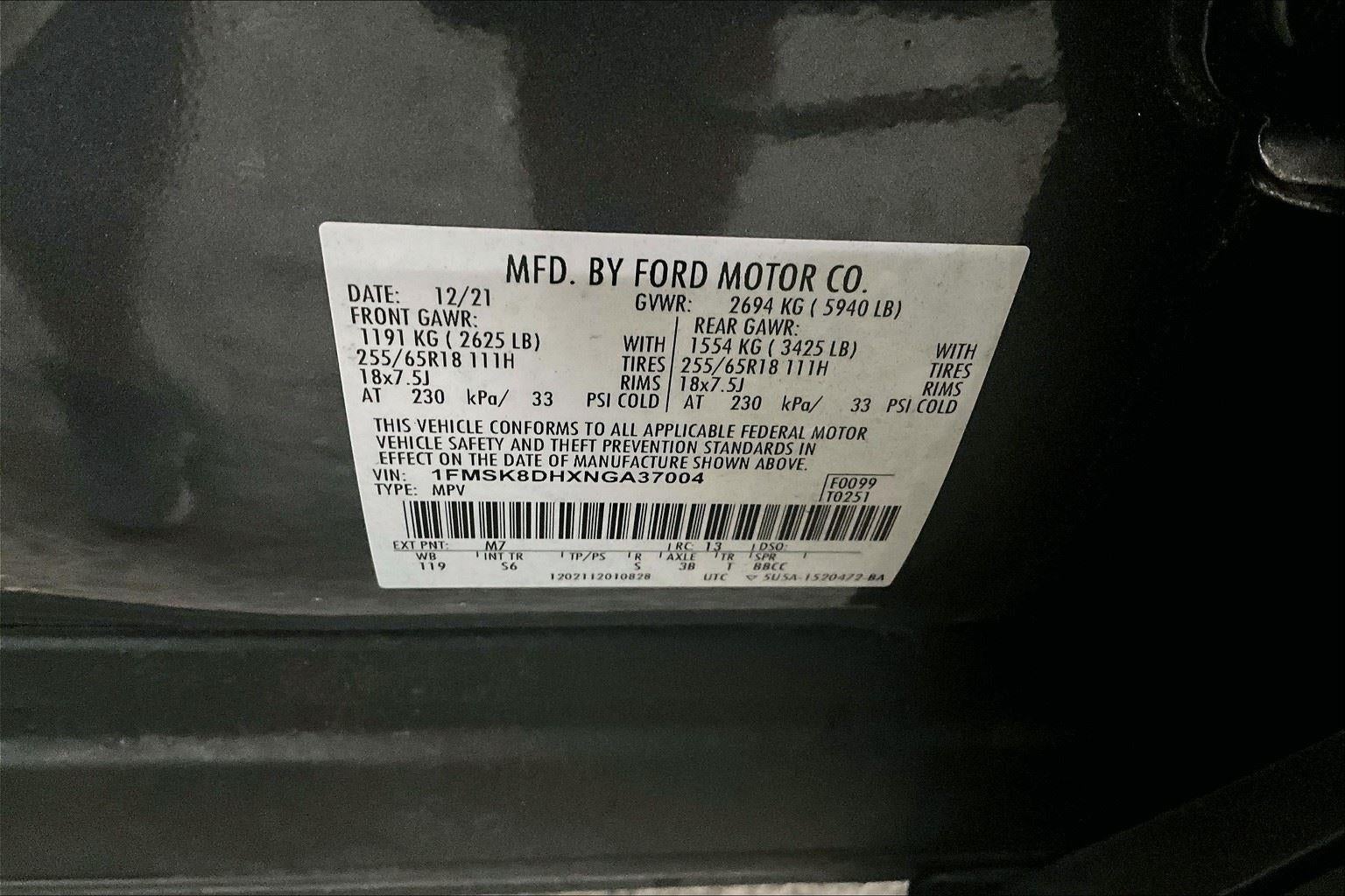 2022 Ford Explorer XLT