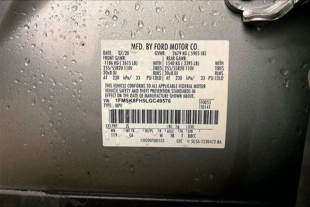2020 Ford Explorer Limited