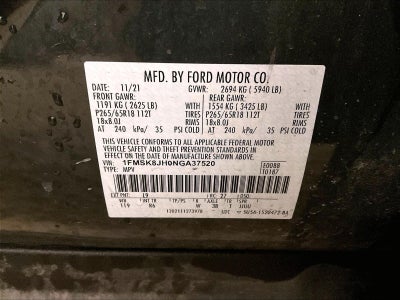 2022 Ford Explorer Timberline