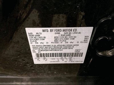 2023 Ford Explorer ST-Line