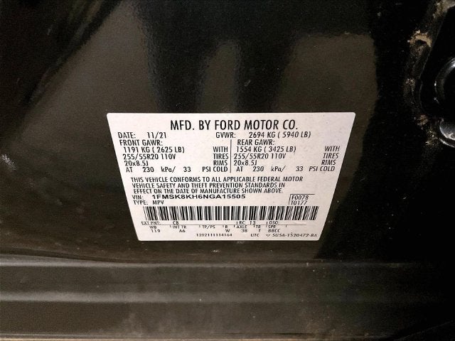 2022 Ford Explorer ST-Line