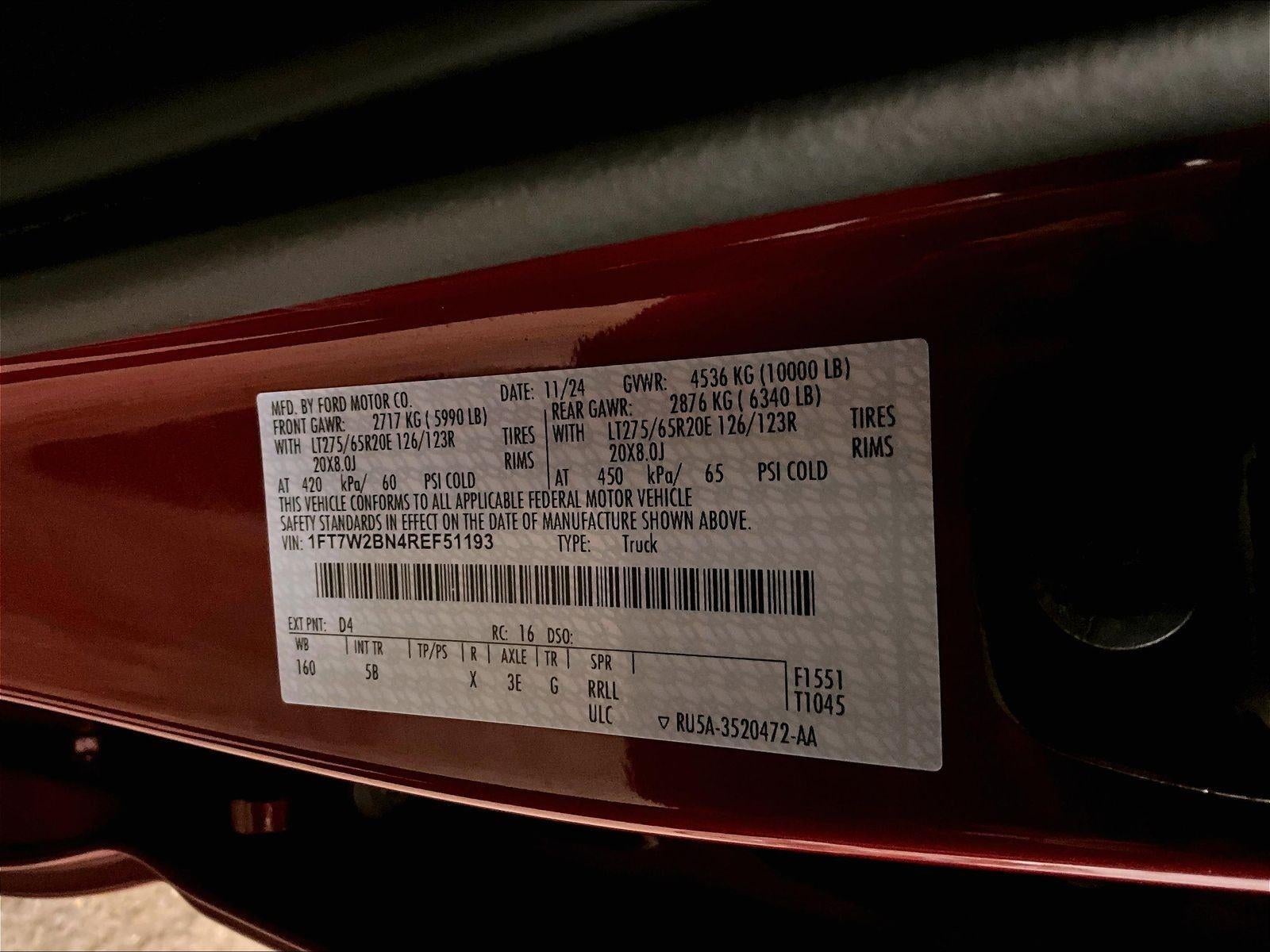 2024 Ford Super Duty F-250 SRW LARIAT