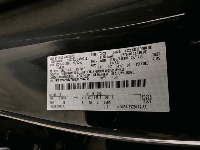 2021 Ford F-250SD Lariat