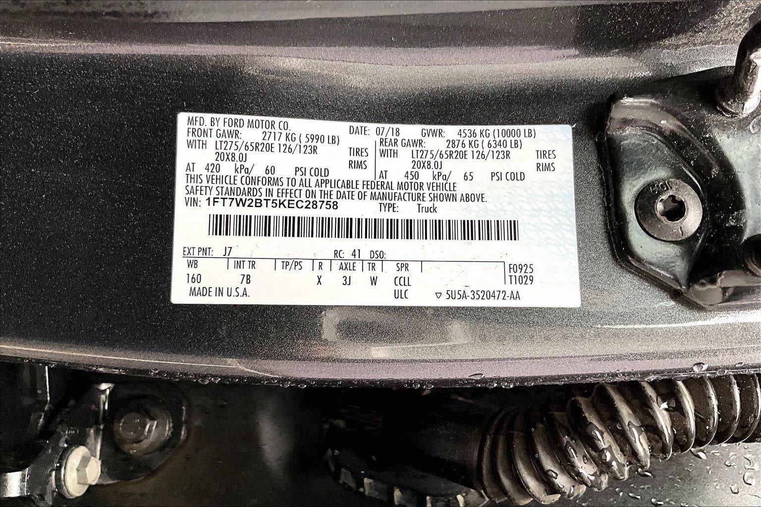 2019 Ford F-250SD Platinum