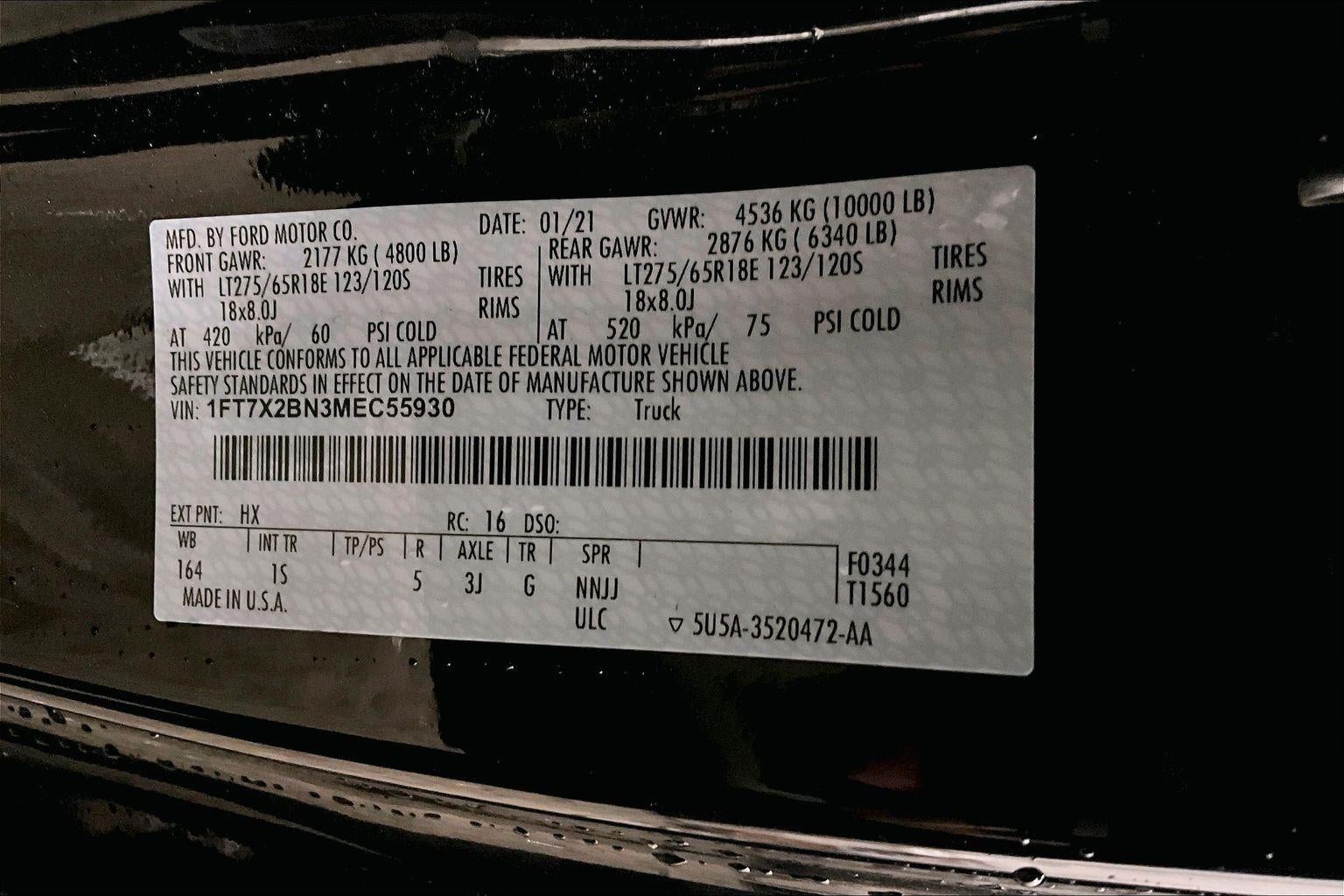 2021 Ford Super Duty F-250 SRW XL