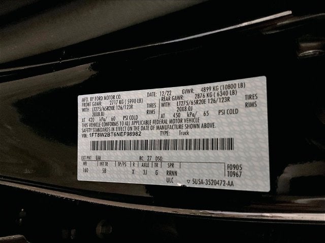 2022 Ford F-250SD Lariat
