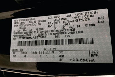 2024 Ford Super Duty F-350 SRW LARIAT