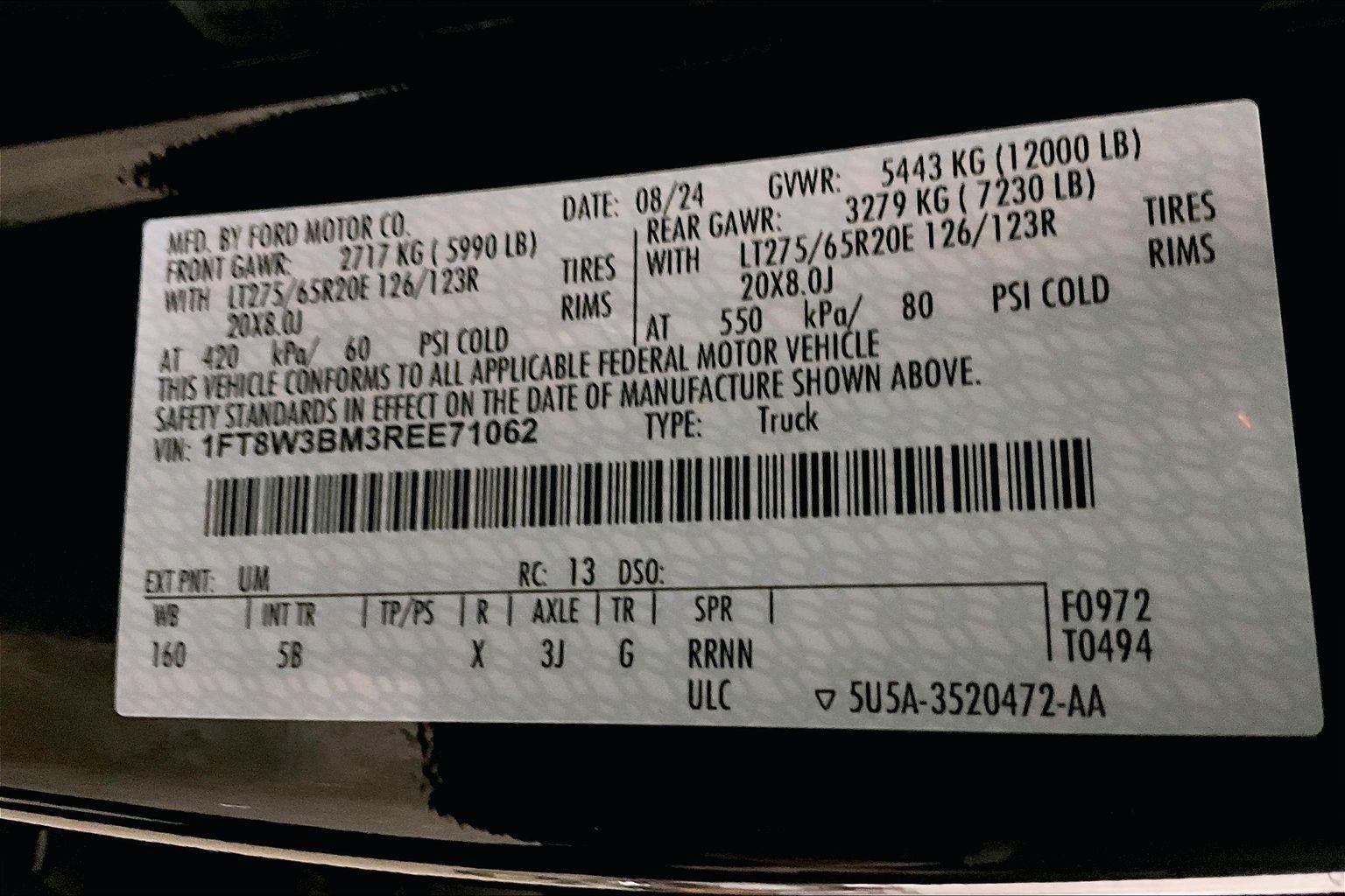 2024 Ford Super Duty F-350 SRW LARIAT