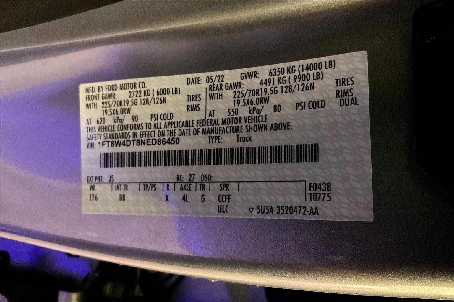 2022 Ford Super Duty F-450 DRW Platinum