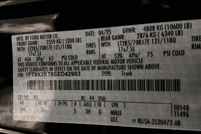 2025 Ford Super Duty F-250 SRW XL