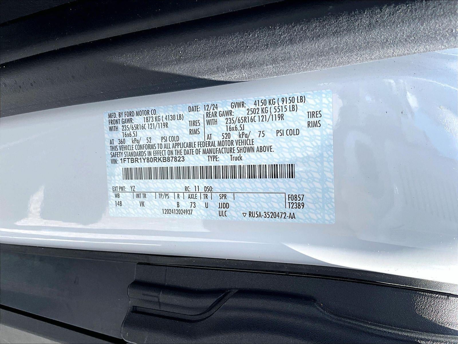 2024 Ford Transit 250