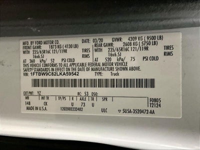 2020 Ford Transit 350