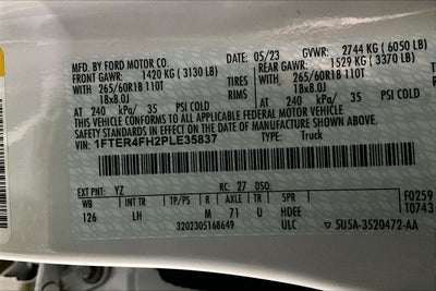 2023 Ford Ranger XLT