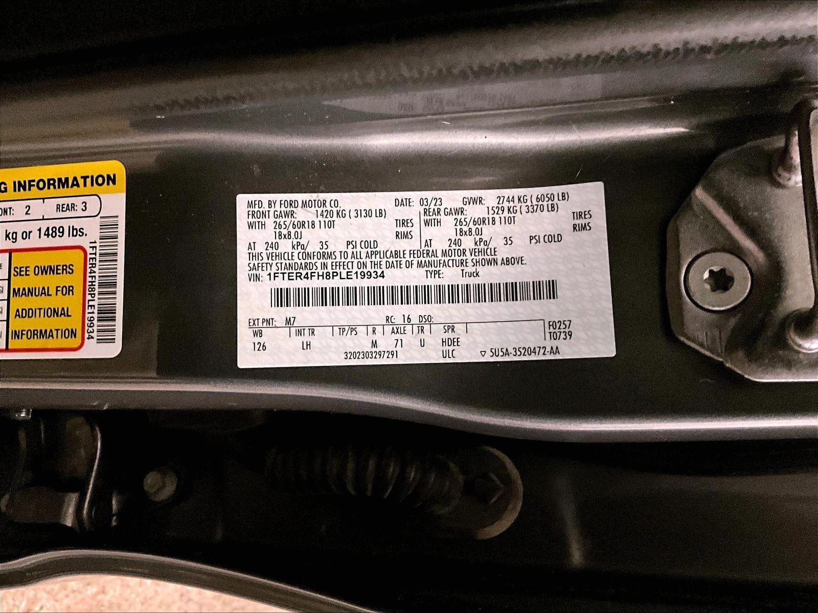 2023 Ford Ranger XLT
