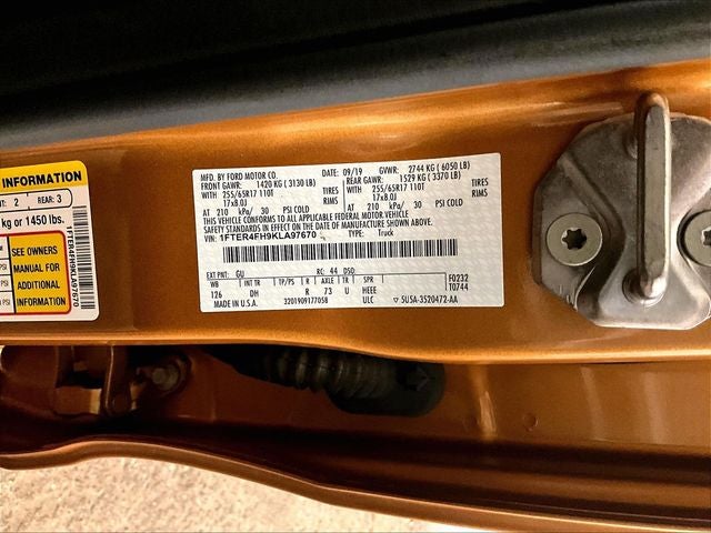 2019 Ford Ranger Lariat