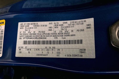 2024 Ford Ranger LARIAT