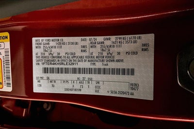 2024 Ford Ranger LARIAT