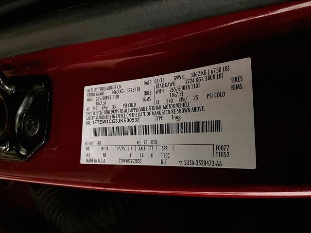 2018 Ford F-150 XLT