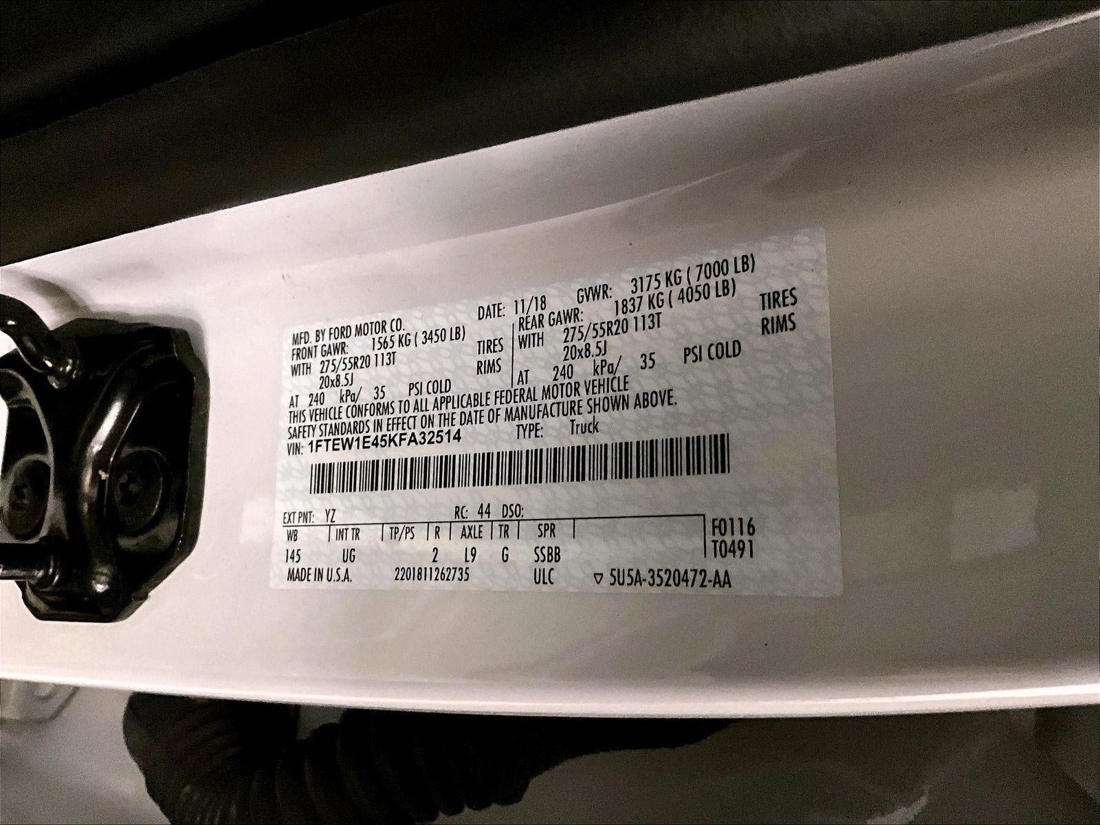 2019 Ford F-150 XLT