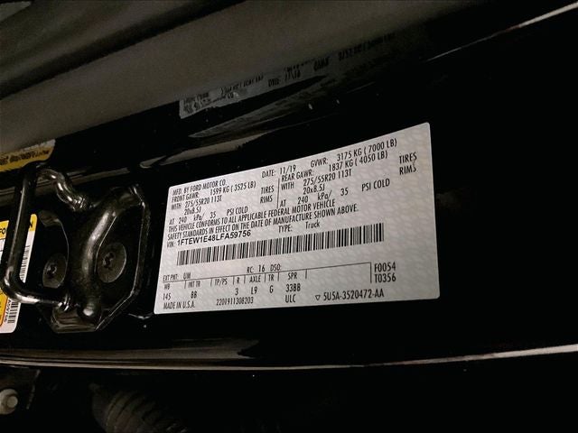 2020 Ford F-150 Platinum