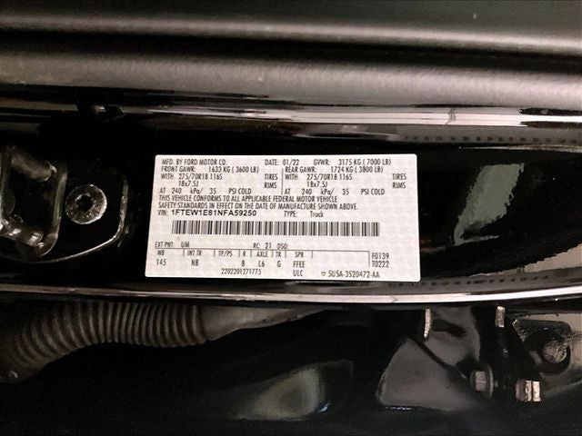 2022 Ford F-150 Tremor