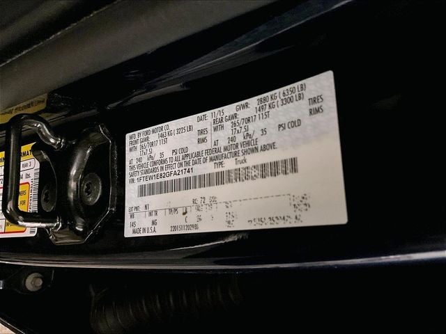 2016 Ford F-150 XLT